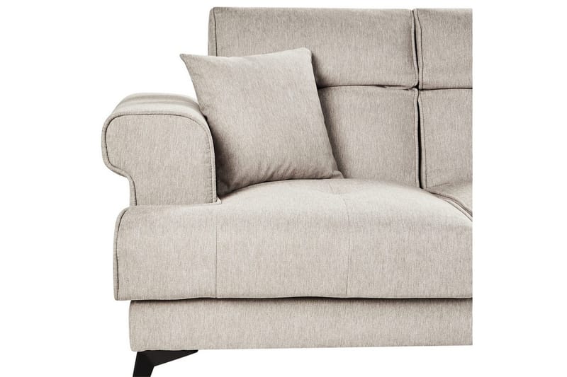 2-sitssoffa Beliani Skive Beige NO_BRAND Beige - Møbler - Sofaer - 2 seter sofa