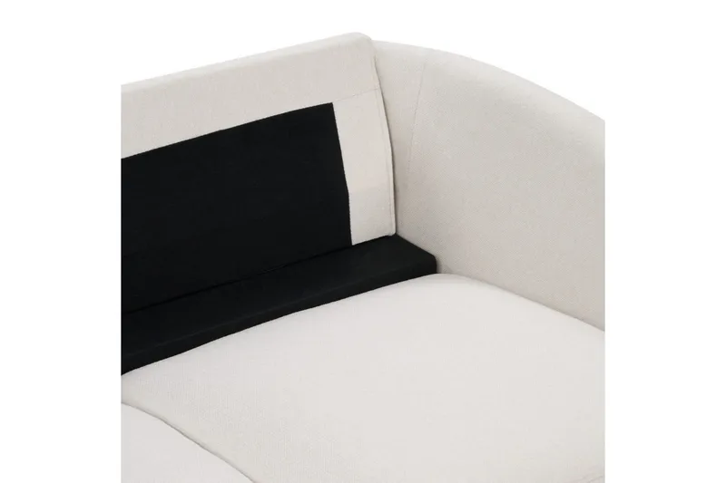 2-sitssoffa Beliani Trosa Beige, guld Beige||GOLD - Møbler - Sofaer - 2 seter sofa