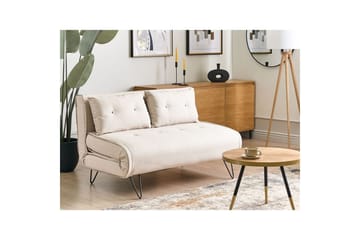 2-sitssoffa Vestfold Beige - Beige - Møbler - Sofaer - Sovesofaer