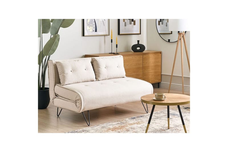 2-sitssoffa Vestfold Beige - Beige - Møbler - Sofaer - Sovesofaer
