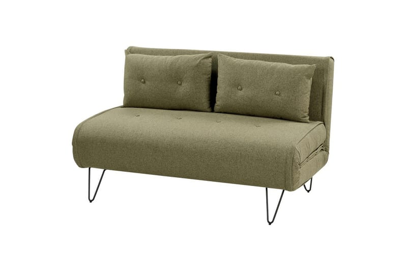 2-sitssoffa Vestfold NO_BRAND Green||Black - Møbler - Sofaer - Sovesofaer