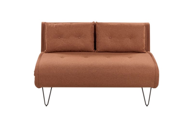 2-sitssoffa Vestfold Orange||Black, undefined