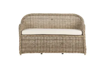 2.5-sitssoffa Beliani Susua Nature||White - Møbler - Sofaer - Sofagrupper