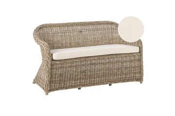2.5-sitssoffa Beliani Susua Nature||White - Møbler - Sofaer - Sofagrupper