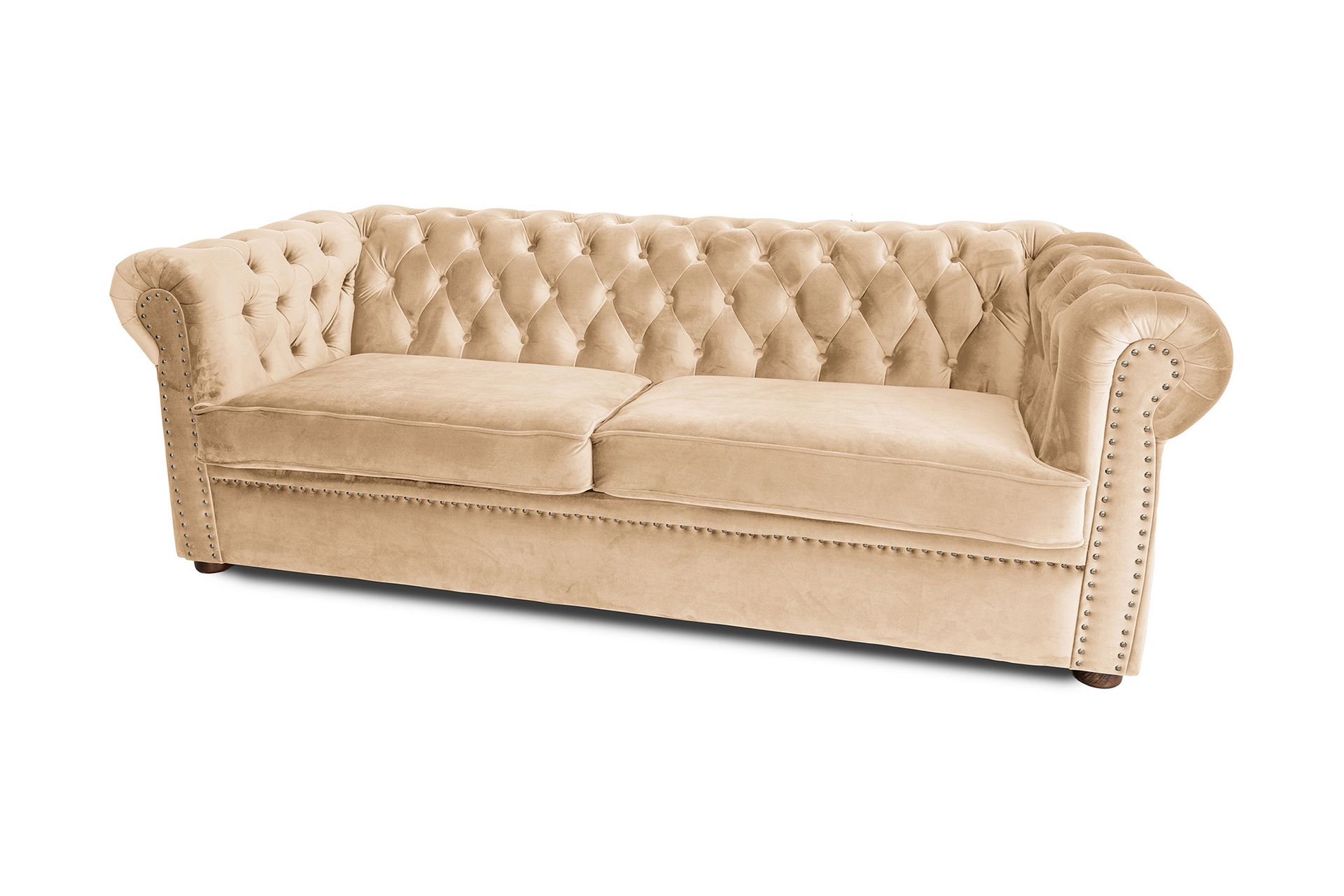 3-seat Extendable Sofa Chesterfield - Møbler - Sofaer - Sovesofaer - 3 seters sovesofa