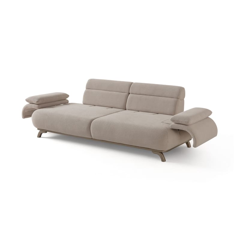3-seters sofa Atelier Del Sofa Bonjo Silver (246 x 81 x 97 cm) Beige - Beige - Møbler - Sofaer - Sofa 3 seter