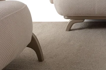 3-seters sofa Atelier Del Sofa Bonjo Silver (246 x 81 x 97 cm) Beige - Beige - Møbler - Sofaer - Sofa 3 seter