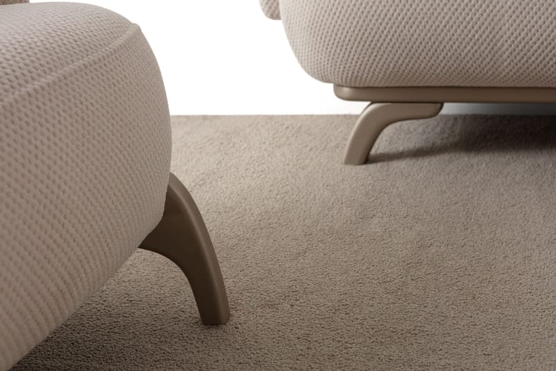 3-seters sofa Atelier Del Sofa Bonjo Silver (246 x 81 x 97 cm) Beige - Beige - Møbler - Sofaer - Sofa 3 seter