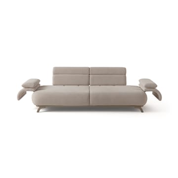 3-seters sofa Atelier Del Sofa Bonjo Silver (246 x 81 x 97 cm) Beige - Beige - Møbler - Sofaer - Sofa 3 seter