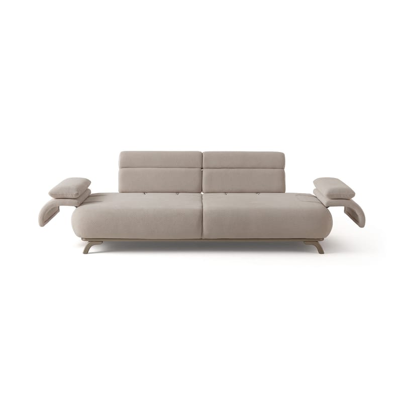 3-seters sofa Atelier Del Sofa Bonjo Silver (246 x 81 x 97 cm) Beige - Beige - Møbler - Sofaer - Sofa 3 seter