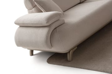 3-seters sofa Atelier Del Sofa Bonjo Silver (246 x 81 x 97 cm) Beige - Beige - Møbler - Sofaer - Sofa 3 seter