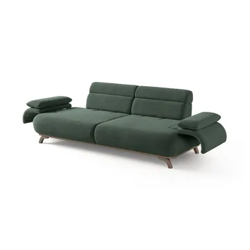 3-seters sofa Atelier Del Sofa Bonjo Silver (246 x 81 x 97 cm) Grønn - Grønn - Møbler - Sofaer - Sofa 3 seter