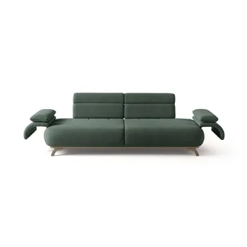 3-seters sofa Atelier Del Sofa Bonjo Silver (246 x 81 x 97 cm) Grønn - Grønn - Møbler - Sofaer - Sofa 3 seter