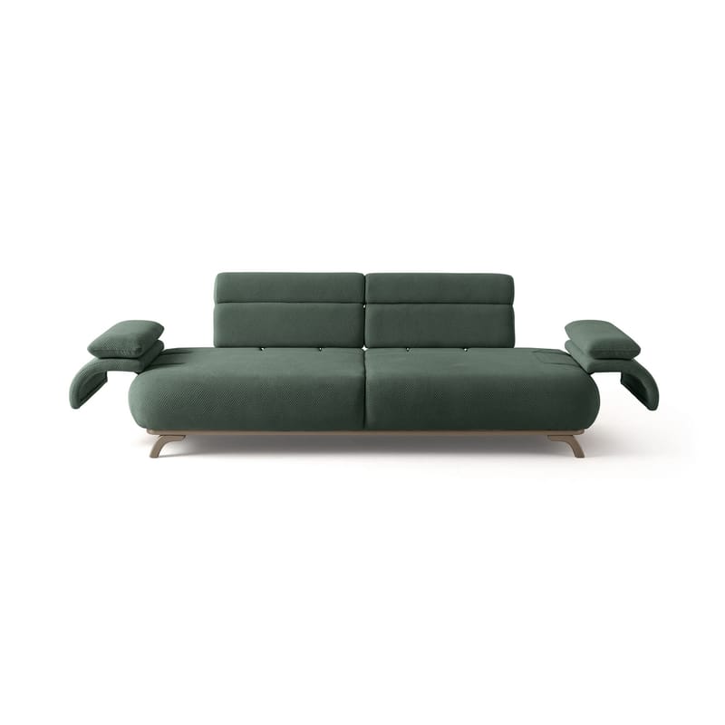 3-seters sofa Atelier Del Sofa Bonjo Silver (246 x 81 x 97 cm) Grønn - Grønn - Møbler - Sofaer - Sofa 3 seter