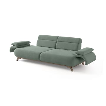 3-seters sofa Atelier Del Sofa Bonjo Silver (246 x 81 x 97 cm) Sea Green - Sjøgrønn - Møbler - Sofaer - Sofa 3 seter