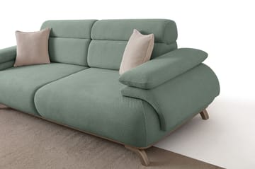 3-seters sofa Atelier Del Sofa Bonjo Silver (246 x 81 x 97 cm) Sea Green - Sjøgrønn - Møbler - Sofaer - Sofa 3 seter