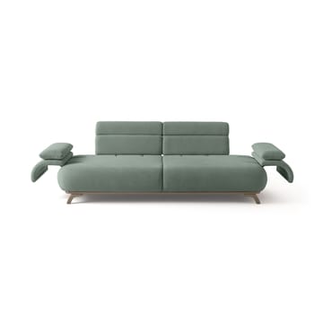 3-seters sofa Atelier Del Sofa Bonjo Silver (246 x 81 x 97 cm) Sea Green - Sjøgrønn - Møbler - Sofaer - Sofa 3 seter