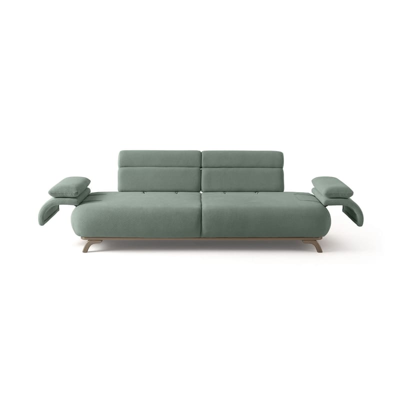 3-seters sofa Atelier Del Sofa Bonjo Silver (246 x 81 x 97 cm) Sea Green - Sjøgrønn - Møbler - Sofaer - Sofa 3 seter