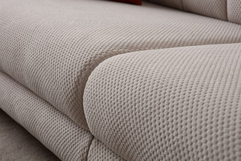 3-seters sofa Atelier Del Sofa Gloria (240 x 80 x 95 cm) Beige - Beige - Møbler - Sofaer - Sofa 3 seter