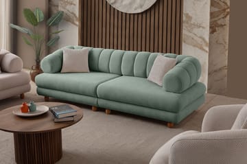 3-seters sofa Atelier Del Sofa Gloria (240 x 80 x 95 cm) Sea Green - Sea Green - Møbler - Sofaer - Sofa 3 seter