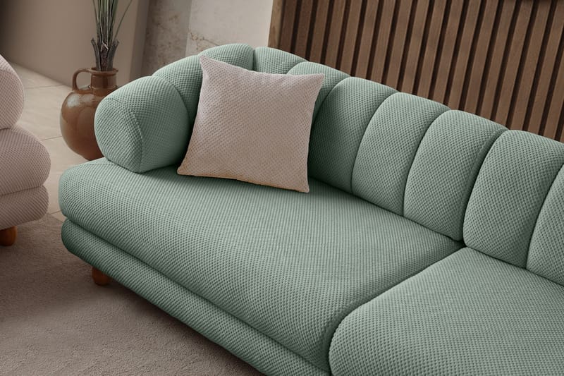3-seters sofa Atelier Del Sofa Gloria (240 x 80 x 95 cm) Sea Green - Sea Green - Møbler - Sofaer - Sofa 3 seter