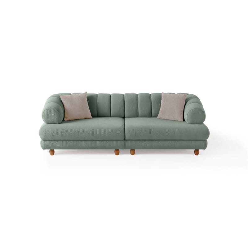 3-seters sofa Atelier Del Sofa Gloria (240 x 80 x 95 cm) Sea Green - Sea Green - Møbler - Sofaer - Sofa 3 seter