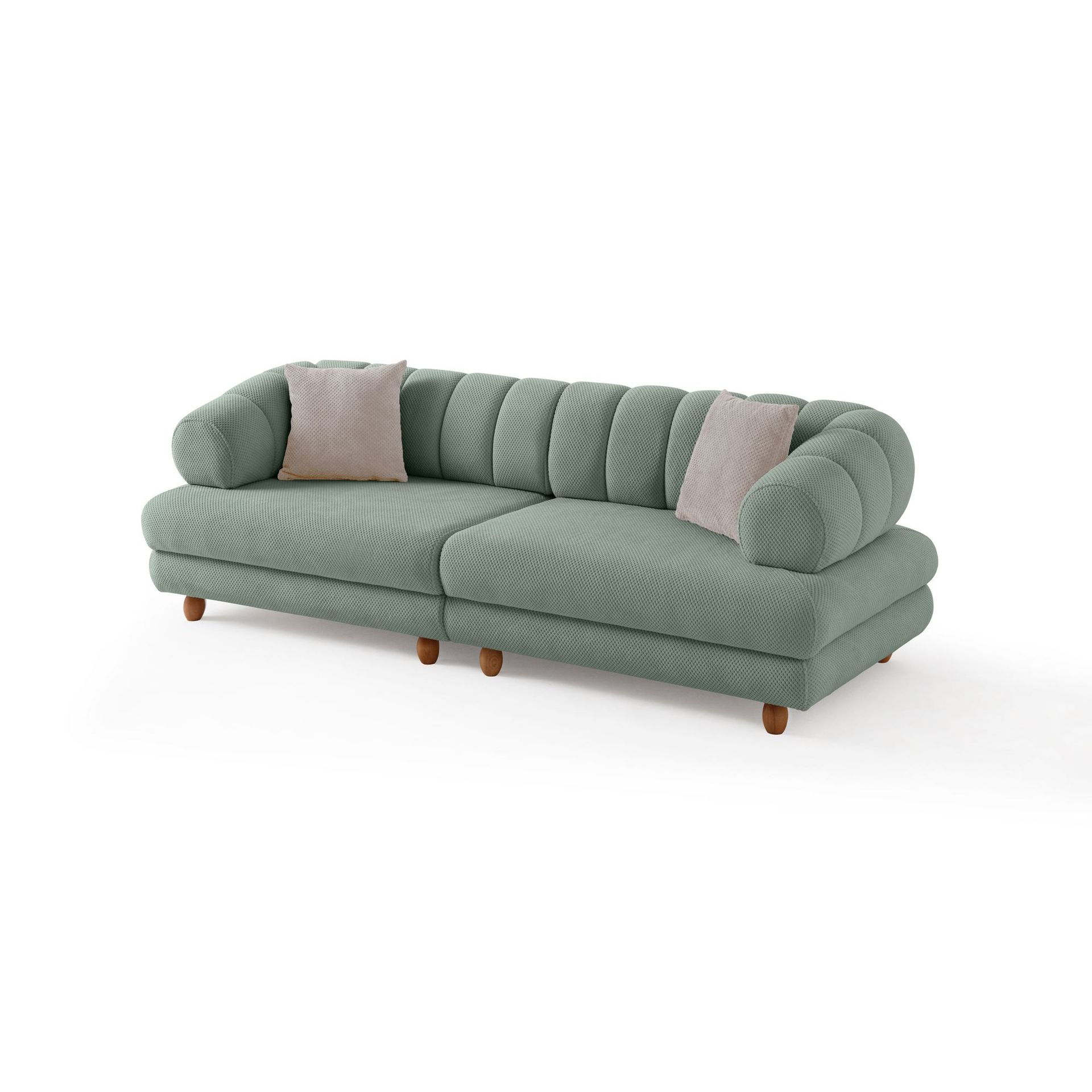 3-seters sofa Atelier Del Sofa Gloria (240 x 80 x 95 cm) Sea Green - Sea Green