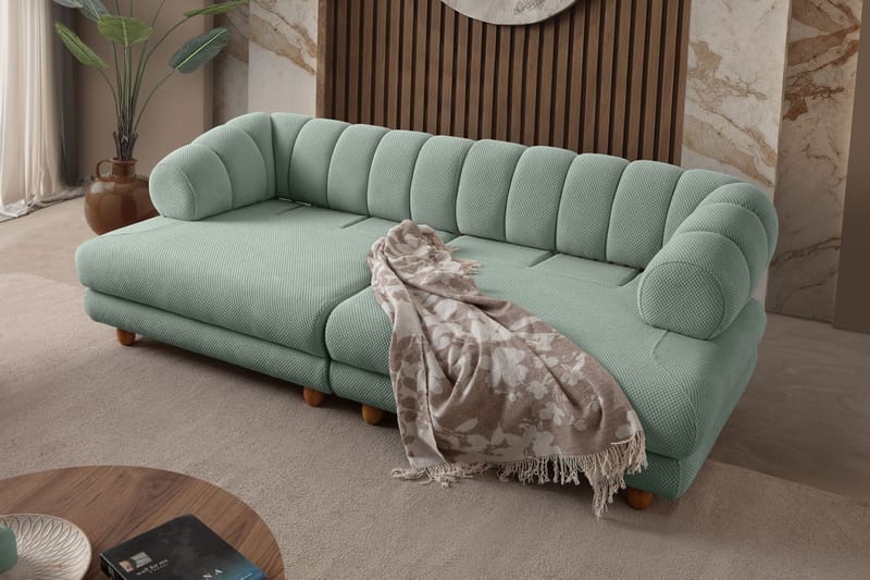 3-seters sofa Atelier Del Sofa Gloria (240 x 80 x 95 cm) Sea Green - Sea Green - Møbler - Sofaer - Sofa 3 seter