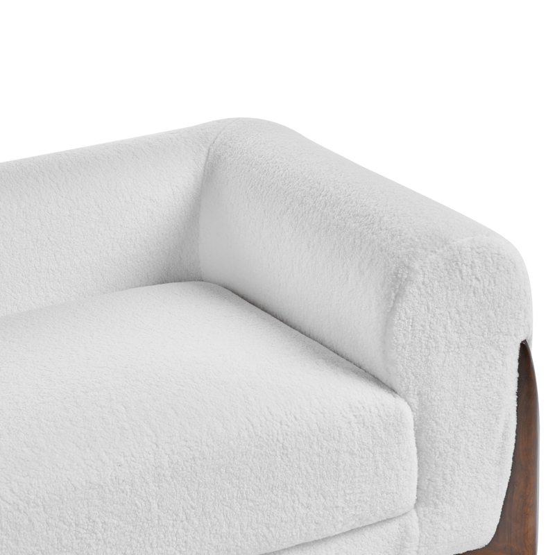 3-seters sofa Vinliden - Hvit - Møbler - Sofaer - Sofa 3 seter