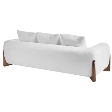 3-seters sofa Vinliden - Hvit - Møbler - Sofaer - Sofa 3 seter
