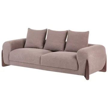 3-seters sofa Vinliden - Mørkebrun, brun - Møbler - Sofaer - Sofa 3 seter