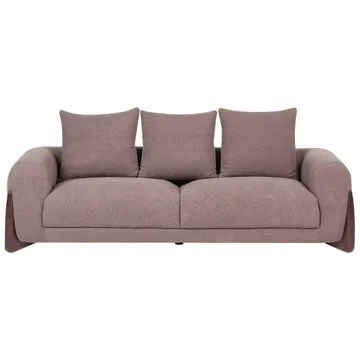3-seters sofa Vinliden - Mørkebrun, brun - Møbler - Sofaer - Sofa 3 seter