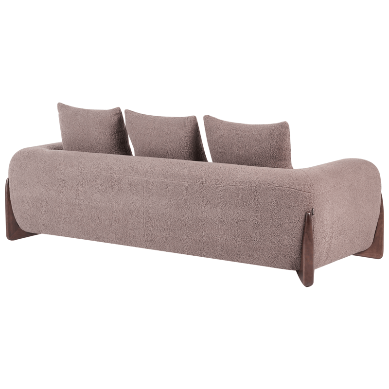 3-seters sofa Vinliden - Mørkebrun, brun - Møbler - Sofaer - Sofa 3 seter