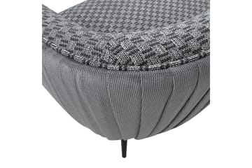 Accent Sofa Grå - Møbler - Sofaer - Sofa 3 seter