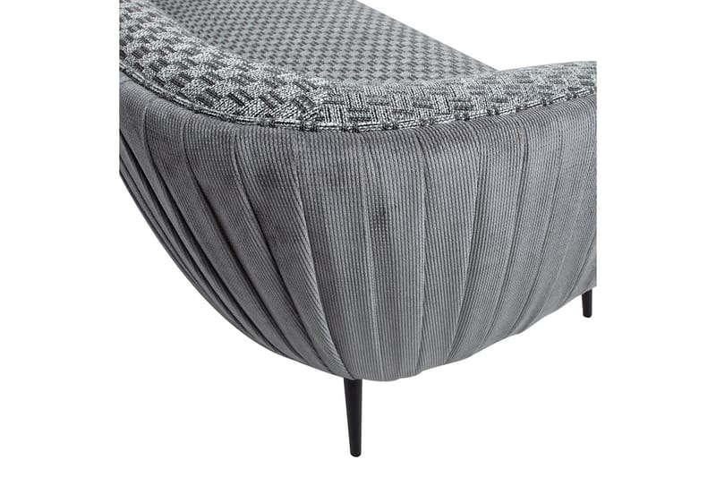 Accent Sofa Grå - Sofa 3 seter