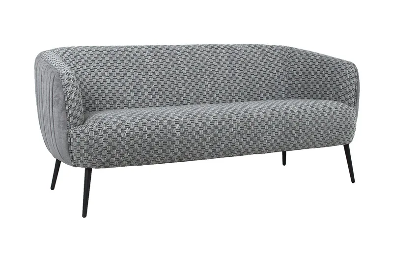 Accent Sofa Grå - Møbler - Sofaer - Sofa 3 seter