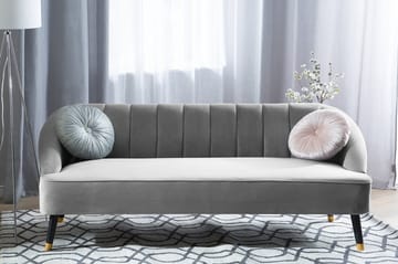 Alsvag Sofa 2-4 seter - Grå - Møbler - Sofaer - Sofa 3 seter