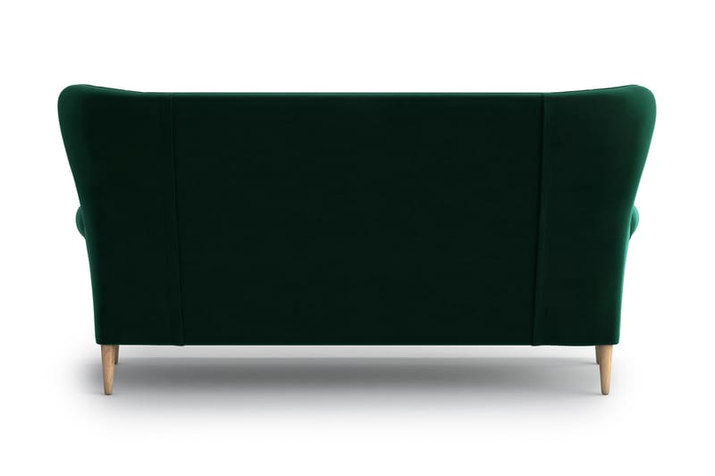 Amely 3-seters sofa - Grønn - Sofa 3 seter