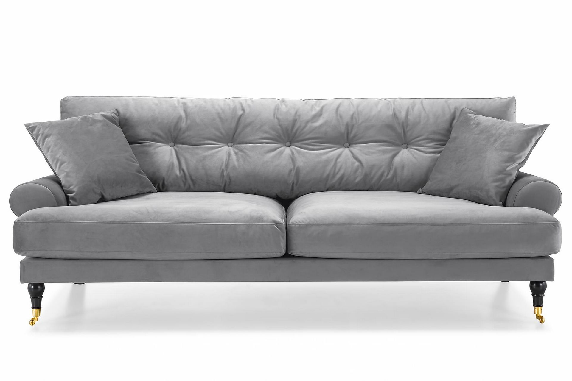 Andrew 3-seters Sofa - Brun - Møbler - Sofaer - Fløyel sofaer