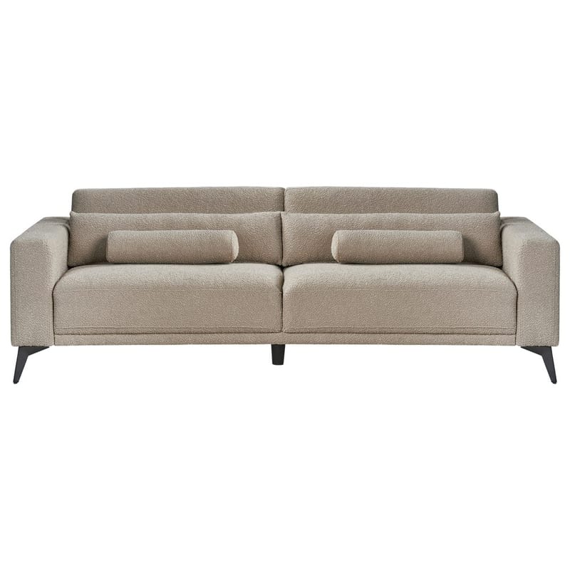 3-seters sofa Ange - Beige, svart/Bouclé - Møbler - Sofaer - Sofa 3 seter