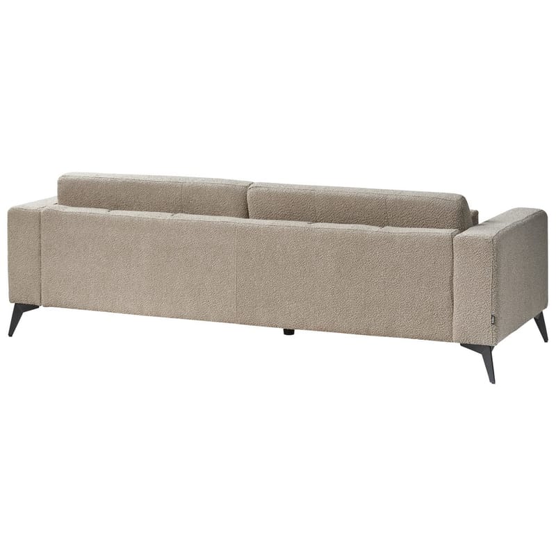 3-seters sofa Ange - Beige, svart/Bouclé - Møbler - Sofaer - Sofa 3 seter