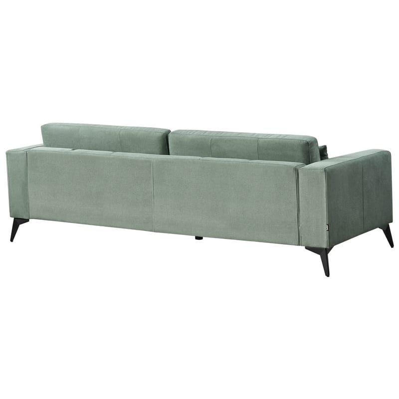 3-seters sofa Ange - Grønn, Svart/Polyester - Møbler - Sofaer - Sofa 3 seter