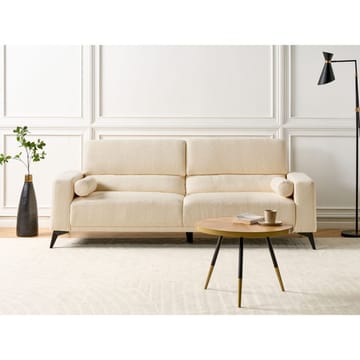 3-seters sofa Ange - Hvit, Svart/Bouclé - Møbler - Sofaer - Sofa 3 seter