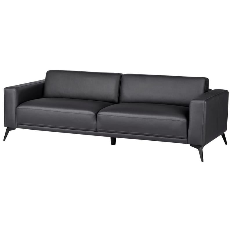 3-seters sofa Ange - Svart/Kunstlær - Møbler - Sofaer - Sofa 3 seter