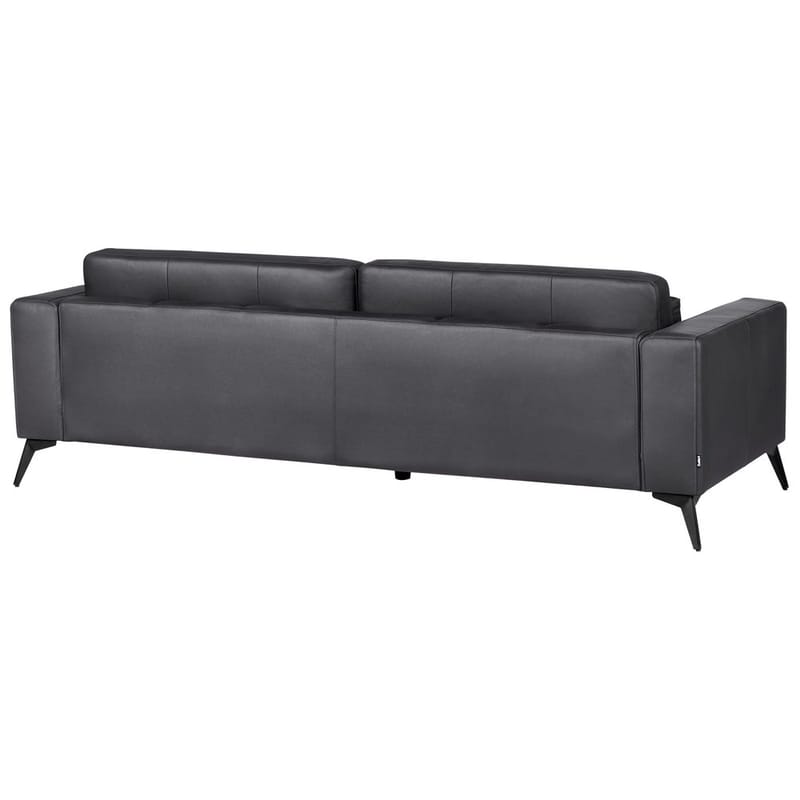 3-seters sofa Ange - Svart/Kunstlær - Møbler - Sofaer - Sofa 3 seter
