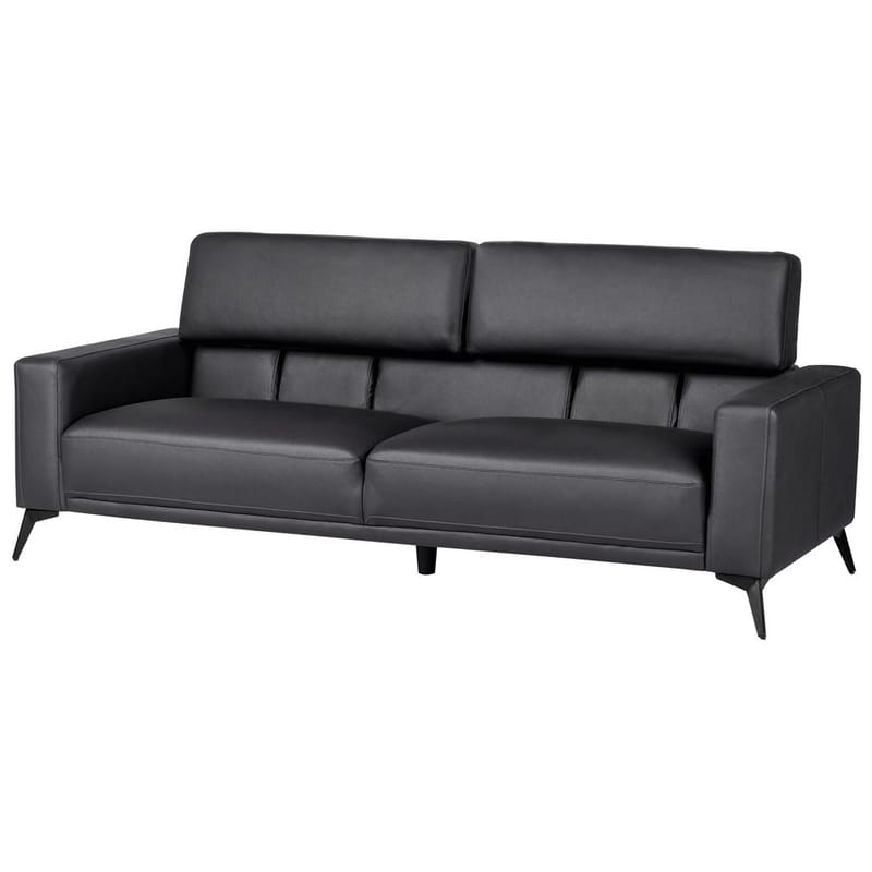 3-seters sofa Ange - Svart/Kunstlær - Møbler - Sofaer - Sofa 3 seter