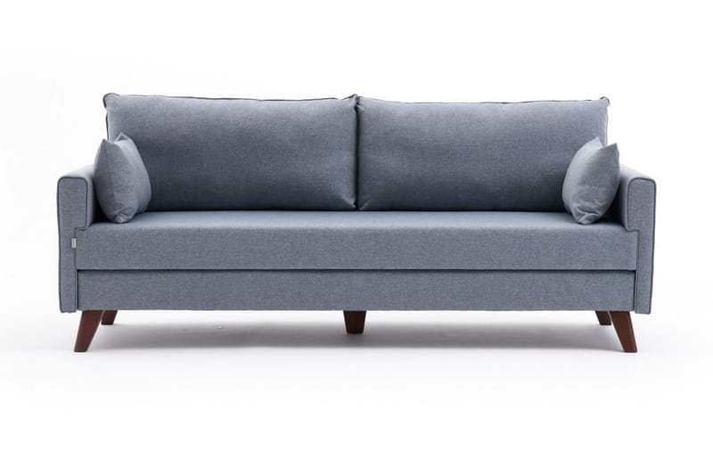 Antigua 3-seters Sofa - Blå/Brun - Møbler - Sofaer - Sofa 3 seter