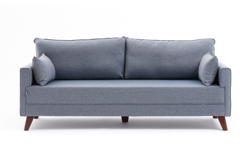 Antigua 3-seters Sofa - Blå/Natur - Møbler - Sofaer - Sofa 3 seter