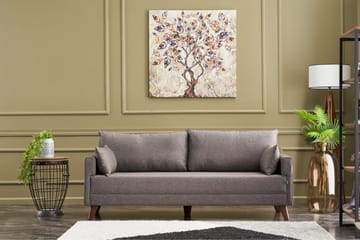 Antigua 3-seters Sofa - Brun/Natur - Møbler - Sofaer - Sofa 3 seter