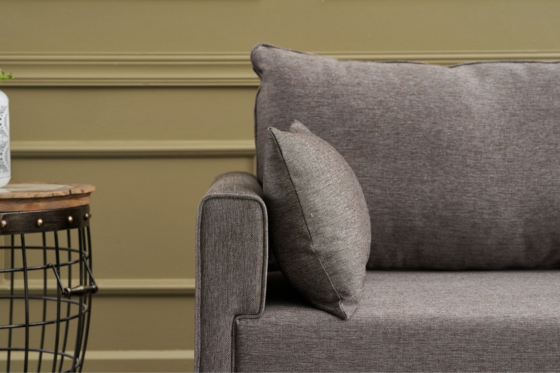 Antigua 3-seters Sofa - Brun/Natur - Møbler - Sofaer - Sofa 3 seter